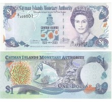 Каймановы острова 1 доллар 2003. 500-летие открытия Каймановых островов