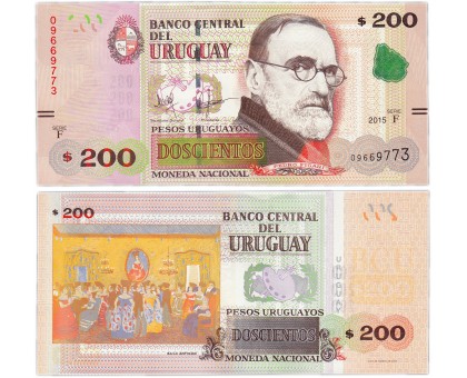 Уругвай 200 песо 2015