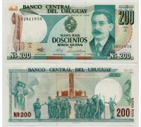 Уругвай 200 песо 1986