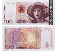 Норвегия 100 крон 2010