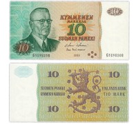 Финляндия 10 марок 1980