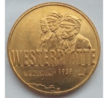 Польша 2 злотых 2009. Оборона Вестерплатте в сентябре 1939