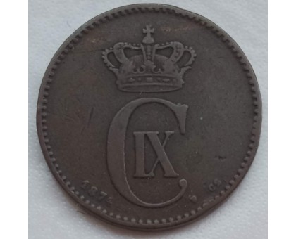 Дания 2 эре 1874