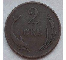 Дания 2 эре 1874