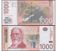 Сербия 1000 динар 2011-2014
