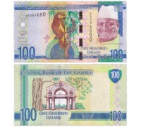 Гамбия 100 даласи 2015