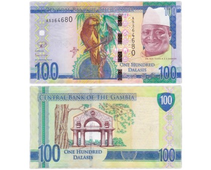 Гамбия 100 даласи 2015