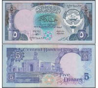 Кувейт 5 динаров 1980-1990