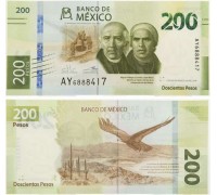 Мексика 200 песо 2019