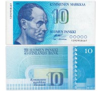 Финляндия 10 марок 1986-1991