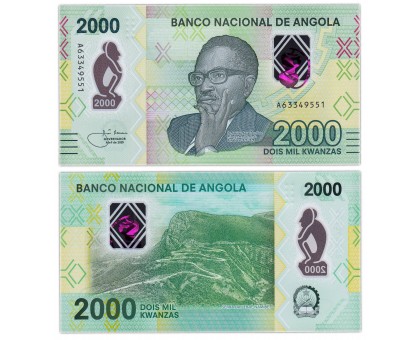 Ангола 2000 кванза 2020 полимер