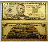 Сувенирная банкнота США 50 долларов