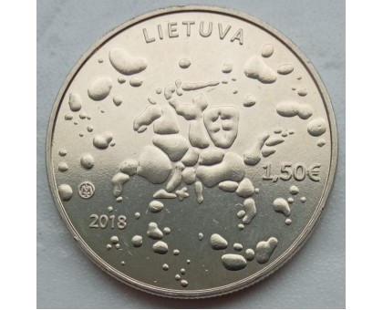 Литва 1,5 евро 2018. Традиционные праздники - Иван Купала