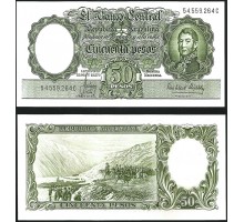 Аргентина 50 песо 1964