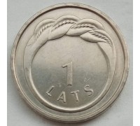 Латвия 1 лат 2009. Кольцо Намейса