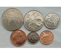 Тринидад и Тобаго  2003-2010. Набор 6 монет