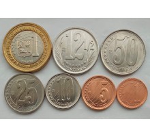 Венесуэла 2007-2009. Набор 7 монет