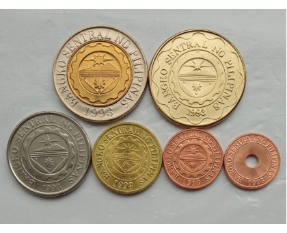 Филиппины 2005-2013. Набор 6 монет