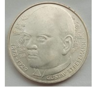Германия (ФРГ) 5 марок 1978. Густав Стресеманн, серебро