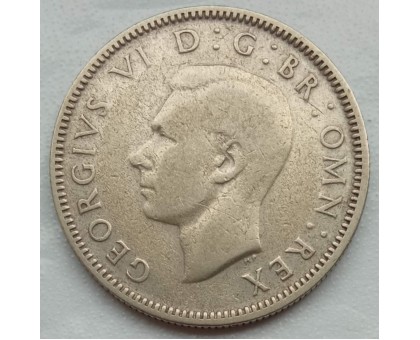 Великобритания 1 шиллинг 1940 серебро