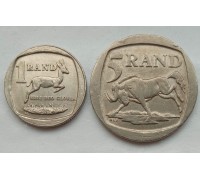 ЮАР 1991-1995. Набор 2 монеты
