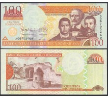 Доминикана 100 песо 2012