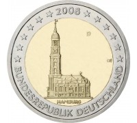 Германия 2 евро 2008. Гамбург