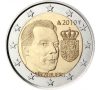 Люксембург 2 евро 2010. Герб Люксембурга