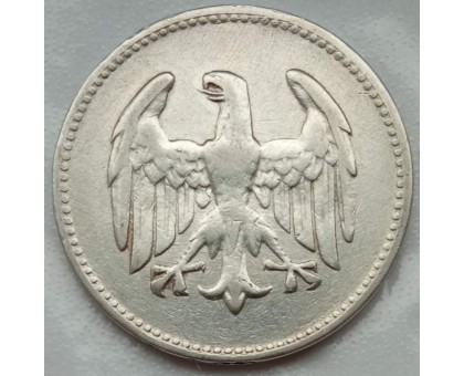 Германия 1 марка 1924 серебро