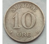 Швеция 10 эре 1934 серебро