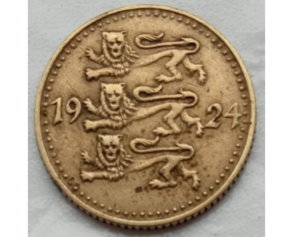 Эстония 1 марка 1924