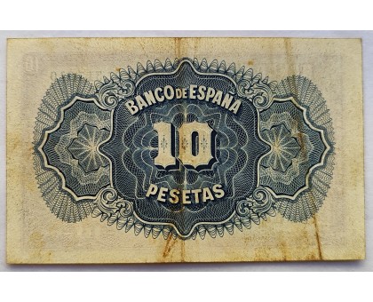 Испания 10 песет 1935