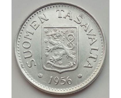 Финляндия 100 марок 1956 серебро