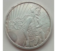 Франция 5 евро 2008. Сеятель, серебро