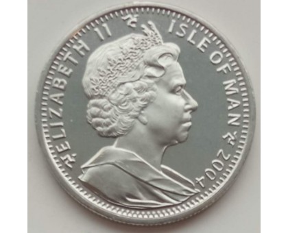 Остров Мэн 1 крона 2004. Награды второй мировой войны - орден Белой Розы UNC
