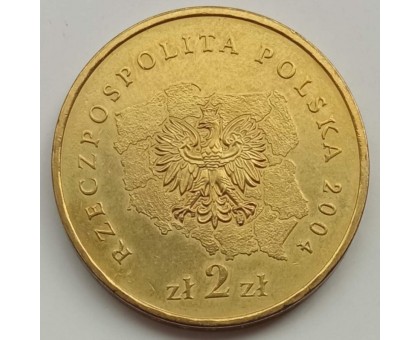 Польша 2 злотых 2004. Силезское воеводство
