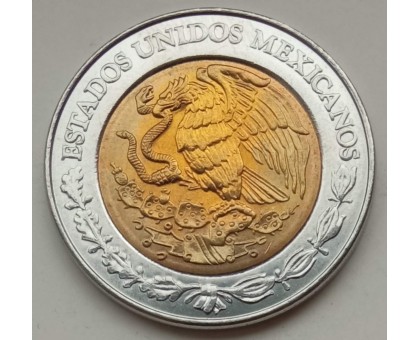 Мексика 5 песо 2008. 200 лет независимости. Карлос Мария де Бустаманте