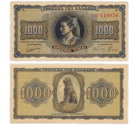 Греция 1000 драхм 1942