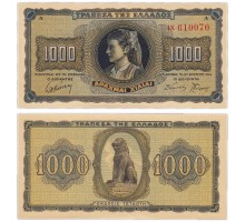 Греция 1000 драхм 1942