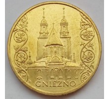 Польша 2 злотых 2005. Древние города Польши - Гнезно