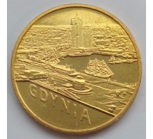 Польша 2 злотых 2011. Города Польши - Гдыня