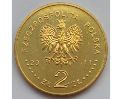 Польша 2 злотых 2011. Председательство в ЕС