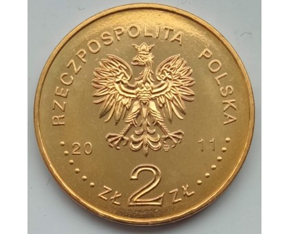 Польша 2 злотых 2011. Европа без границ
