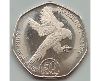 Остров Мэн 50 пенсов 2023