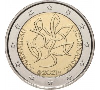 Финляндия 2 евро 2021. Журналистика