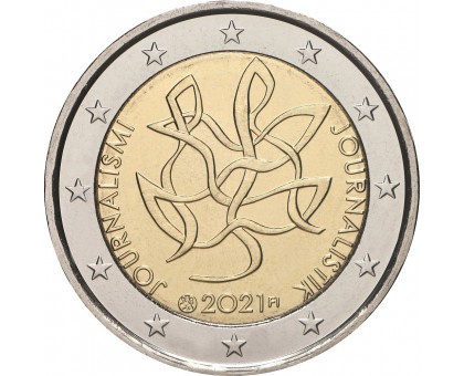 Финляндия 2 евро 2021. Журналистика