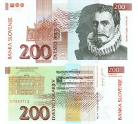 Словения 200 толаров 2004
