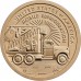 США 1 доллар 2026. Американские Инновации. Миннесота, мобильный рефрижератор