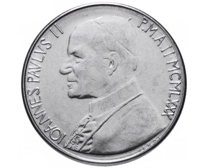Ватикан 100 лир 1980