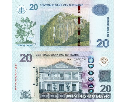 Суринам 20 долларов 2020